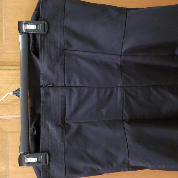 LITTLE BLACK DRESS! STRAPLESS & taylored with inner elastic support Sz 10 - Picture 4 of 9